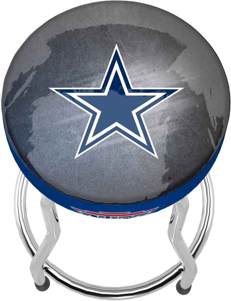 Arcade1Up Adjustable Licensed NFL Blitz Pub Stool (Dallas Cowboys), Large - Image 1
